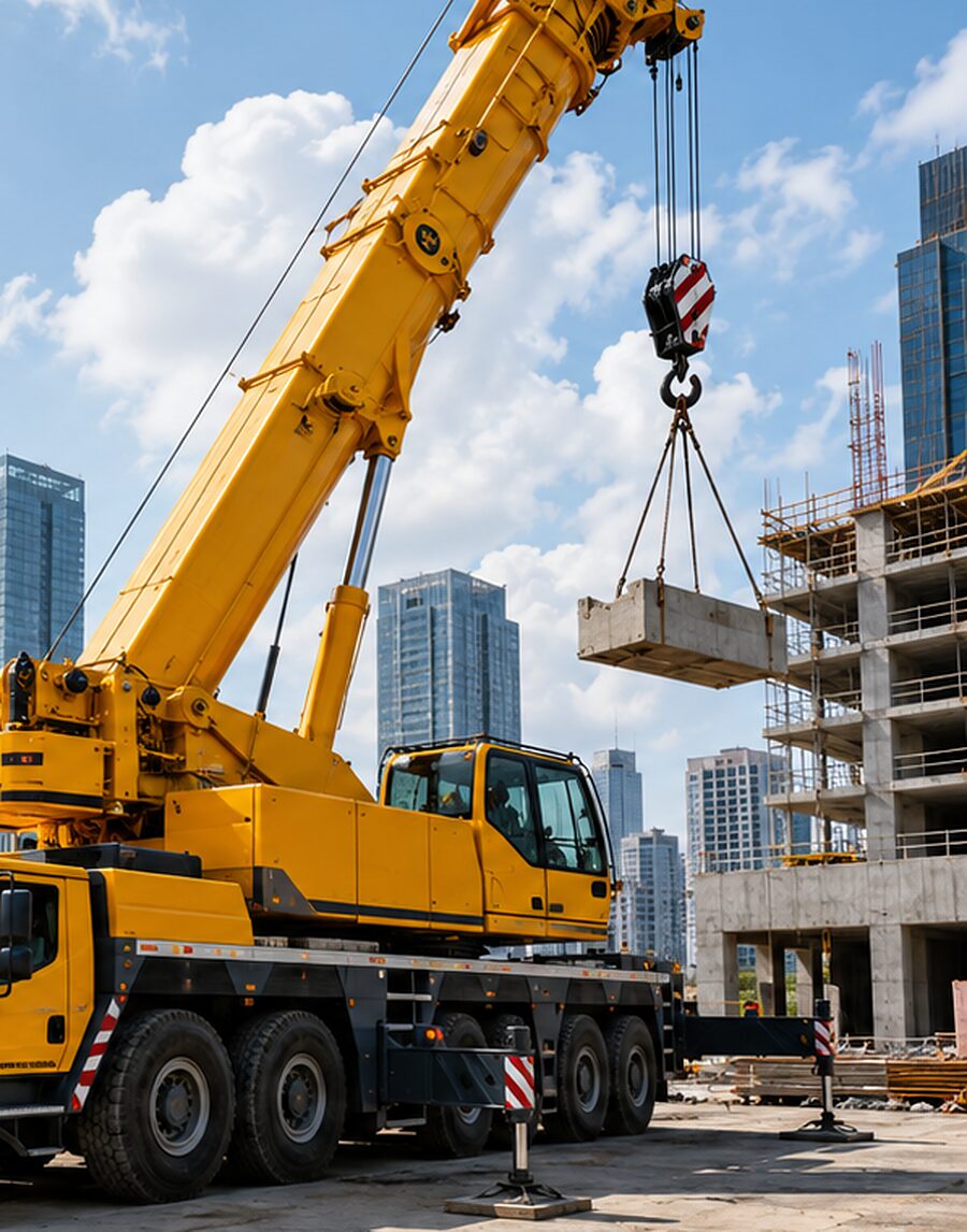 Sepetli vinç ile yüksek erişim çalışması